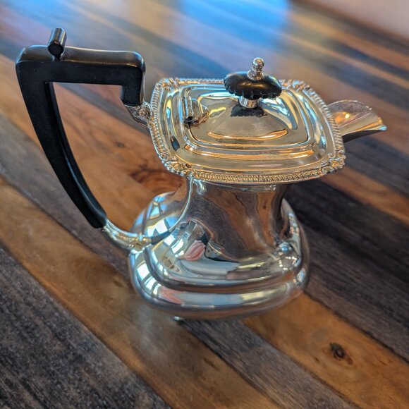 Wallace Silverplate EPNS s3270 - Art Deco Silver Plated Three Piece Set - Picture 6 of 12